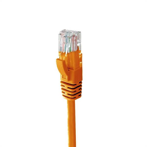 Patch cord UTP CAT6 CCA 50 centimetri colore Arancione